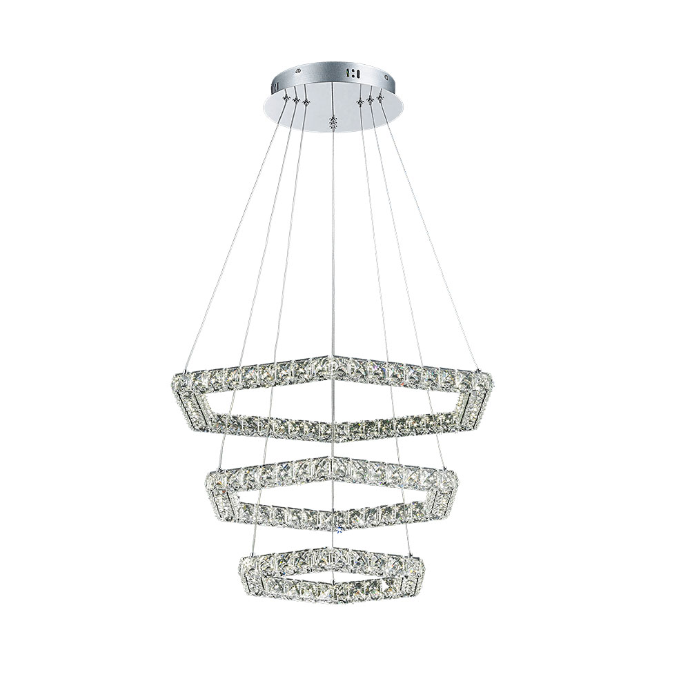 LED COMB 33W CRYSTAL PENDANT LIGHT